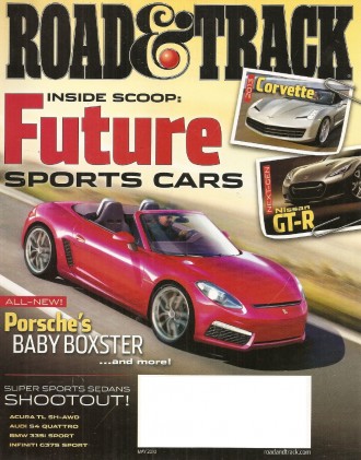 ROAD & TRACK 2010 MAY - ASTON RAPIDE, FUTURE SPORTSCARS, BRAWN, FORMULA 5000